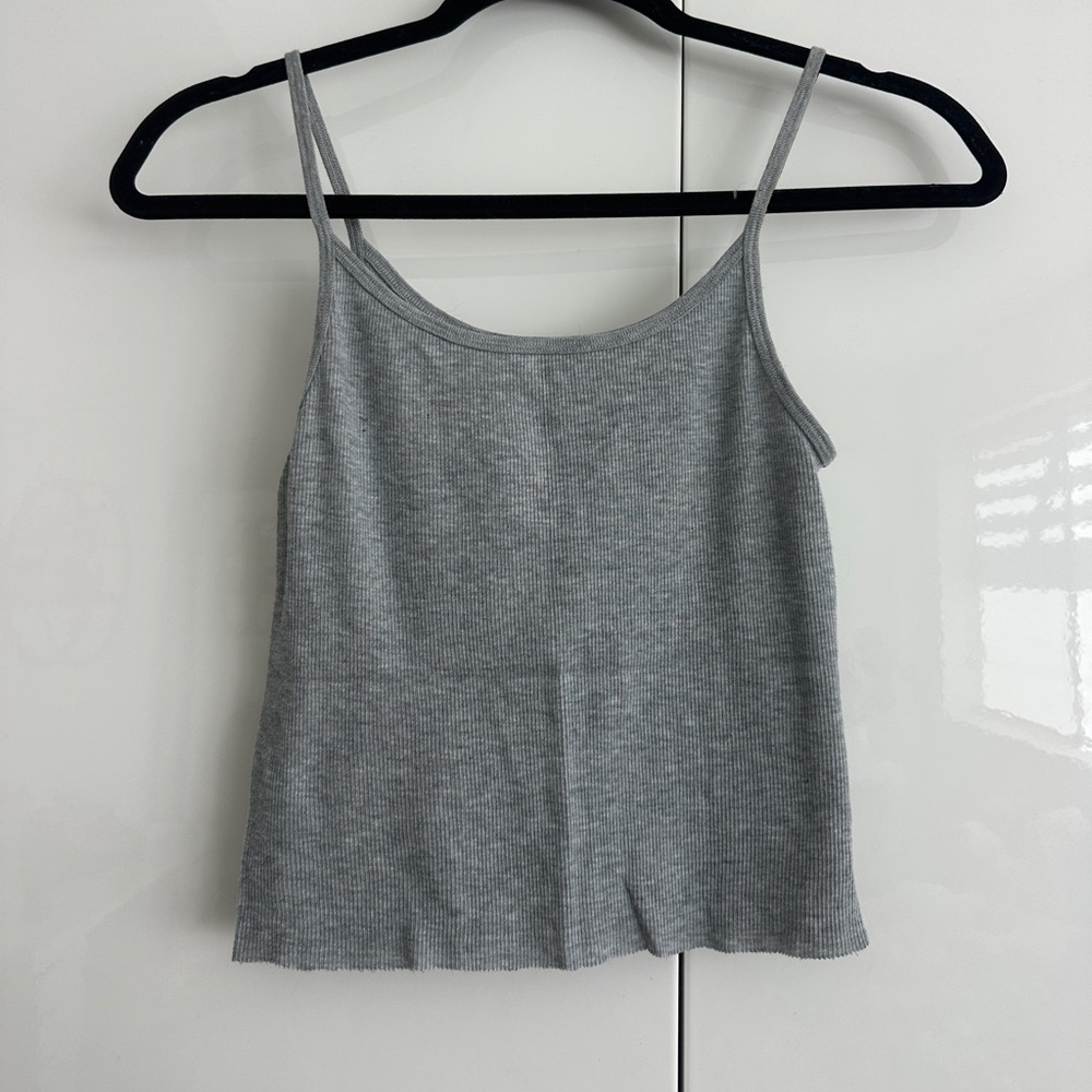 Brandy Melville Basic Gray Tank! - image 4
